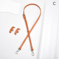 Miniatyrbild 1 av 8: 1Set Väskrem För Mini Punch-Free Läder Axelrem Orange