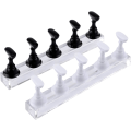 Miniatyrbillede 1 af 5: (Sort+hvid) Magnetisk løsnagleholder, komfortabel akrylnegle