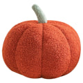 Pikkukuva 5 / 5: Halloween kurpitsa tyynykoriste, kurpitsa pehmotyyny fleece täytetyt kurpitsat koristelu red 7.87*3.93in