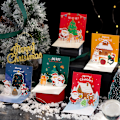 Miniatyrbilde 2 av 4: 3D Julekort Julekort Xmas Hilsen Bil