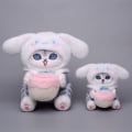 Miniatyrbild 1 av 7: Mub- New Design Shark Cat Sanrio Joint Ugly Fish Kuromi My Melody Cinnamon Plush Toy Doll Keychain Gift 6 20cm