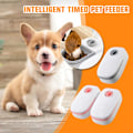 Miniatyrbild 2 av 11: 350ml/700ml Smart Pet Feeder Intelligent Automatisk Tidsinställd Pet Fee Double Meal Grey one