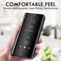 Miniatyrbild 3 av 5: Applicera på Smart Mirror Flip phone case för Huawei P40 P30 P20 Lite P10 Mate 30 20 Honor 20 10 9x Pro P Smart Z Y9 Prime 2019 Cover Mobiltelefon
