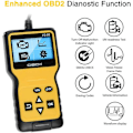 Miniatyrbillede 1 af 3: Obd2-scanner, bilkodelæser