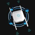 1200 Mbps Kraftfull WiFi-förstärkare, Dubbla Band