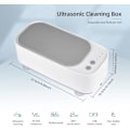 Miniatyrbillede 2 af 5: Ultralydsrenser (hvid) briller 45000Hz, ultralydsrenser 3
