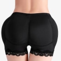 Miniatyrbillede 4 af 5: Dame Body Shaper Butt Lifter Bukser Butt Hip Enhancer Trusser Shapewear Booty Lifter Fake Ass Booty Pad Kontrol Trusser, sort 4XL