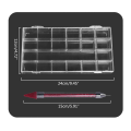 Miniatyrbild 5 av 11: Oregelbundna Rhinestones Flatback Nail Jewels 3D-dekorationer Diamantliknande stenar Gems Set för Nail Art DIY Flat Strass 11