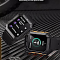 Miniatyrbild 4 av 5: 2023 Ny C20 Pro Smart Watch 1,83 tum Music Bt Call Herr Utomhussport Fitness Tracker Puls Blodtryck Smartwatch Gold