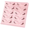 Miniatyrbild 11 av 11: Halvfransar Naturligt utseende Wispy at-Eye Ögonfransar 3D lösögonfransar Fluffy-Soft 10 Par Faux Mink Fake Lashes Sets C