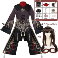 Miniatyrbild 1 av 5: Snabb leverans Genshin Impact Hutao kostym Hu Tao kinesisk stil Uniformspel Halloween kostymer för kvinnor vuxen peruk Costumes and wig 39