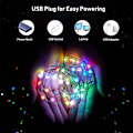 Miniatyrbild 4 av 5: 20m 200 lumière USB Mobile Bluetooth LED Guirlande Lumineuse Ru