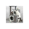 Miniatyrbild 5 av 5: Cat Ball with Bell 3-pack Mjuk Cat Pom Pom Ball Interactive Toy LYLM