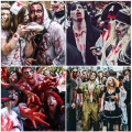 Miniatyrbild 5 av 5: Halloween plasma spray vampyr zombie sjöng maquillage tillbehör