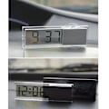 Miniatyrbild 9 av 11: Mini Bil Bil Digital klocka Auto Watch / Automotive Termometer med Sucker null - A