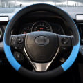 Miniatyrbild 1 av 7: (Blå)PU läder Car Styling Cover för Toyota Corolla Avensis Yaris Rav4 Hilux Auris 2013 2014 2015 Biltillbehör Blue
