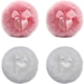Miniatyrbild 1 av 5: Fluffy Plush Powder Puff, Soft Face Powder Puff Bowknot