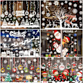 Miniatyrbild 4 av 4: Jul Fönsterdekorationer Jul Fönster Clings för Chr