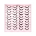 Pikkukuva 8 / 11: Tekoripset Irtoripset Cat-Eye Ripsienpidennykset Tekominkkiripset Luonnollisen näköiset Muhkeat Wispy-ripset, jotka näyttävät pidennyksiltä 3
