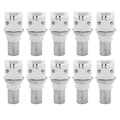 10st 90 graders vit PCB-monterad BNC-kontaktkort 2P BNCQ9-adapter för CCTV-system