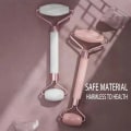 Miniatyrbild 3 av 6: Rosa Gua Sha Tools Massager För Ansikt Hudvård Roller Set black