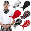 Miniatyrbild 8 av 11: Färgglad Pirates Chef Cap Skull Cap Professionell Catering Olika Chef Hatt