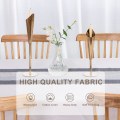 Miniatyrbilde 3 av 5: Grå rektangulær duk flekkbestandig Elegant duk bordduk Lin 140x180 cm rektangulær duk for kjøkkenbordsdekorasjon