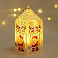 Miniatyrbild 3 av 5: Jul Led Lantern Light, Liten Bärbar Flameless Lantern För