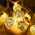 Miniatyrbilde 1 av 4: Christmas Lights, Speilkule Lyslenke Bar Scene Partylys 3m