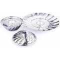 Miniatyrbilde 3 av 5: L-Justerbar Rustfri Stål Steamer Insert, Vegetabilsk Steamer, Col