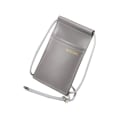 Miniatyrbillede 1 af 5: 1/2/3/5 saks taske PU-læder med justerbar skulderrem Grey 1 Pc