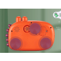 Miniatyrbild 5 av 5: Dinosaur Bubble Machine Baby Bath Toy Badkar Tvål Machine Automatisk Bubble Maker Baby Toy (orange) null none