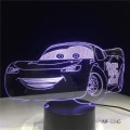 Miniatyrbild 4 av 7: Pojkar Födelsedagspresent Lightning McQueen Route 66 Your Racing Ca