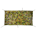 Miniatyrbild 4 av 6: Woodland Camo Netting Camouflage Net för campingjakt 3*4m