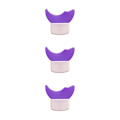 Miniatyrbild 1 av 5: 2/3/5 Multifunktion Eyeliner Stencils Silikon Mall Lazy Purple 5.7 x 5cm 3Set