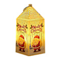 Miniatyrbild 1 av 5: Jul Led Lantern Light, Liten Bärbar Flameless Lantern För