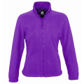 Pikkukuva 1 / 3: SOLS Naisten North Full Zip Fleece -takki Tummanvioletti Dark Purple XXL