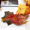 Miniatyrbild 3 av 5: Halloween LED Höst Höst Lönnlöv Garland hängande dekorationer maple leaf