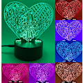 Miniatyrbild 7 av 8: Ayatul Kursi 3D LED Creative Visualization Lamp LED Night Li