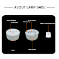 Miniatyrbillede 4 af 7: Stranger Things Led Optisk Illusion Lampe Dagslys Natlampe B