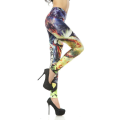 Miniatyrbild 4 av 5: Legging med tecknat tryck  S multicolor s