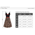 Miniatyrbillede 6 af 6: STYLEWORD Dame V-hals Blomstret Spaghetti Strap Su