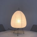 Miniatyrbild 4 av 4: Japansk design Akari Noguchi Yong Bordslampa Printed Rispapper Lampa Sovrum Skrivbord Hem Loft Inredning Fyrkantig stativ Golvlampa UK Plug A Lamp