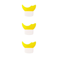 Miniatyrbild 4 av 5: 2/3/5 Multifunktion Eyeliner Stencils Silikon Mall Lazy Yellow 5.7 x 5cm 3Set