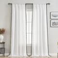 132*274cm (2 stycken) panelgardin, retro gardiner, transparent, b