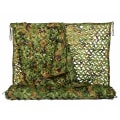 Miniatyrbild 1 av 6: Woodland Camo Netting Camouflage Net för campingjakt 3*4m