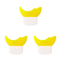 Miniatyrbild 1 av 5: 2/3/5 Multifunktion Eyeliner Stencils Silikon Mall Lazy Yellow 5.7 x 5cm 3Set