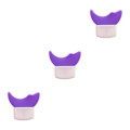 Miniatyrbild 4 av 5: 2/3/5 Multifunktion Eyeliner Stencils Silikon Mall Lazy Purple 5.7 x 5cm 3Set