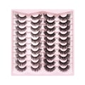 Pikkukuva 7 / 11: Tekoripset Irtoripset Cat-Eye Ripsienpidennykset Tekominkkiripset Luonnollisen näköiset Muhkeat Wispy-ripset, jotka näyttävät pidennyksiltä 8