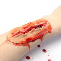 Pikkukuva 8 / 11: Halloween Veriset Arvet Laastarisetti Zombie-teemainen Juhla Valokuvarekvisiitta Koristemateriaali Halloween Tytöille Pojille Meikkijuhliin Hidden wound - A
